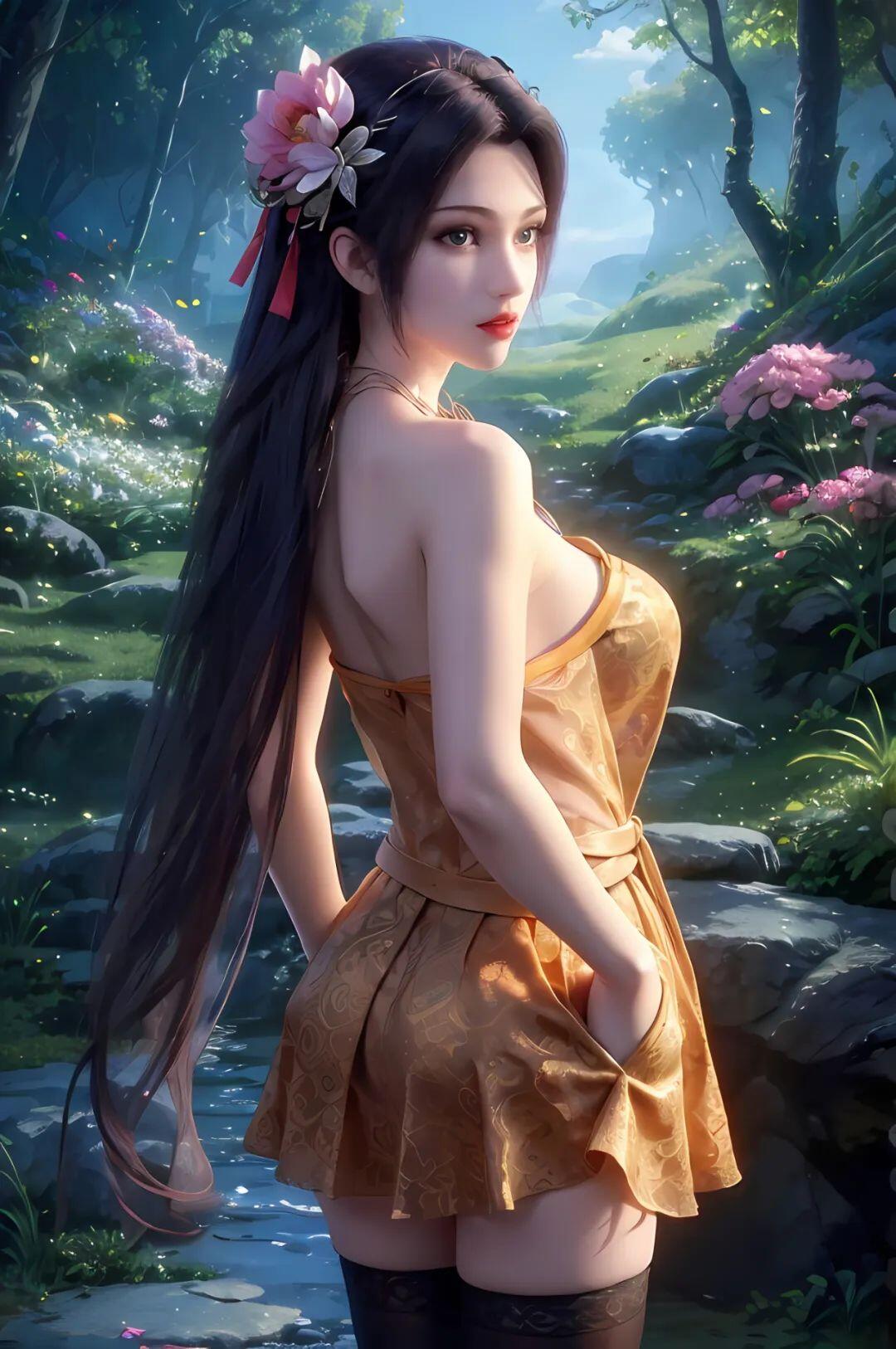白色牡丹烟罗软纱