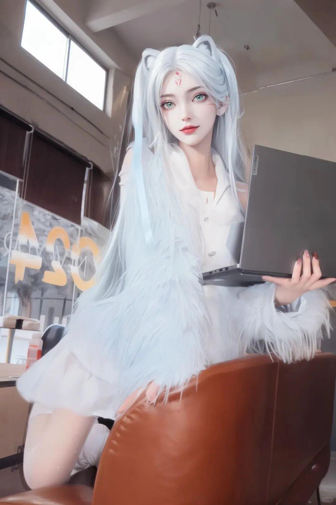 白色牡丹烟罗软纱