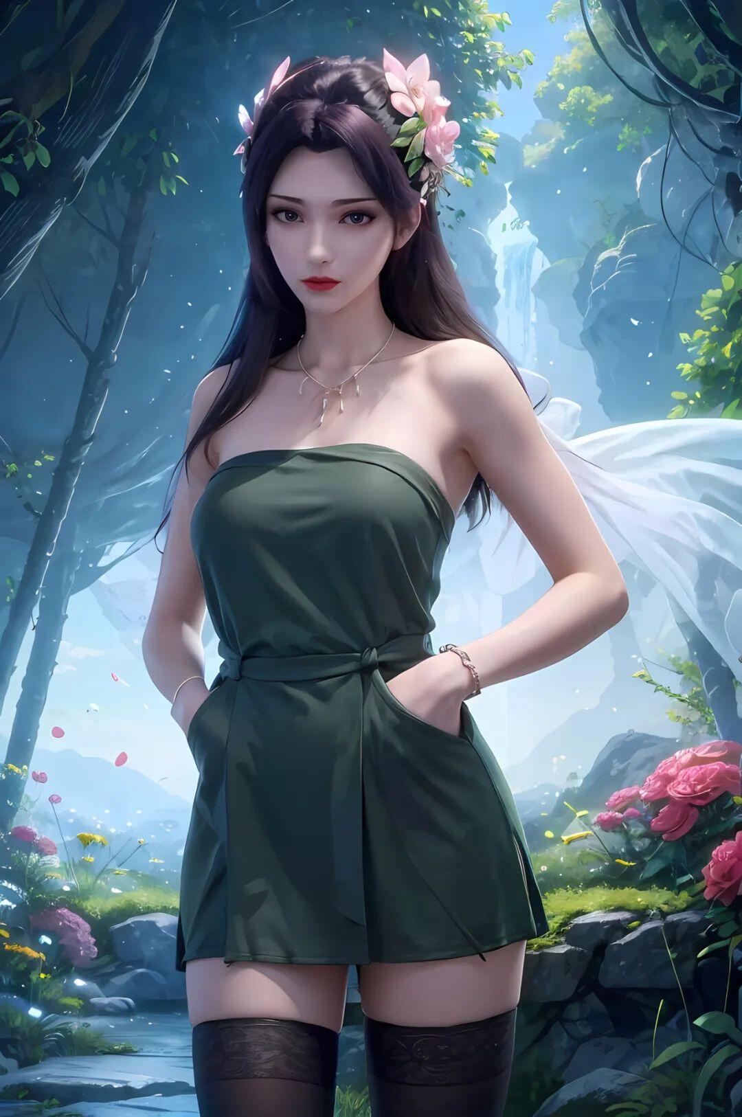 白色牡丹烟罗软纱