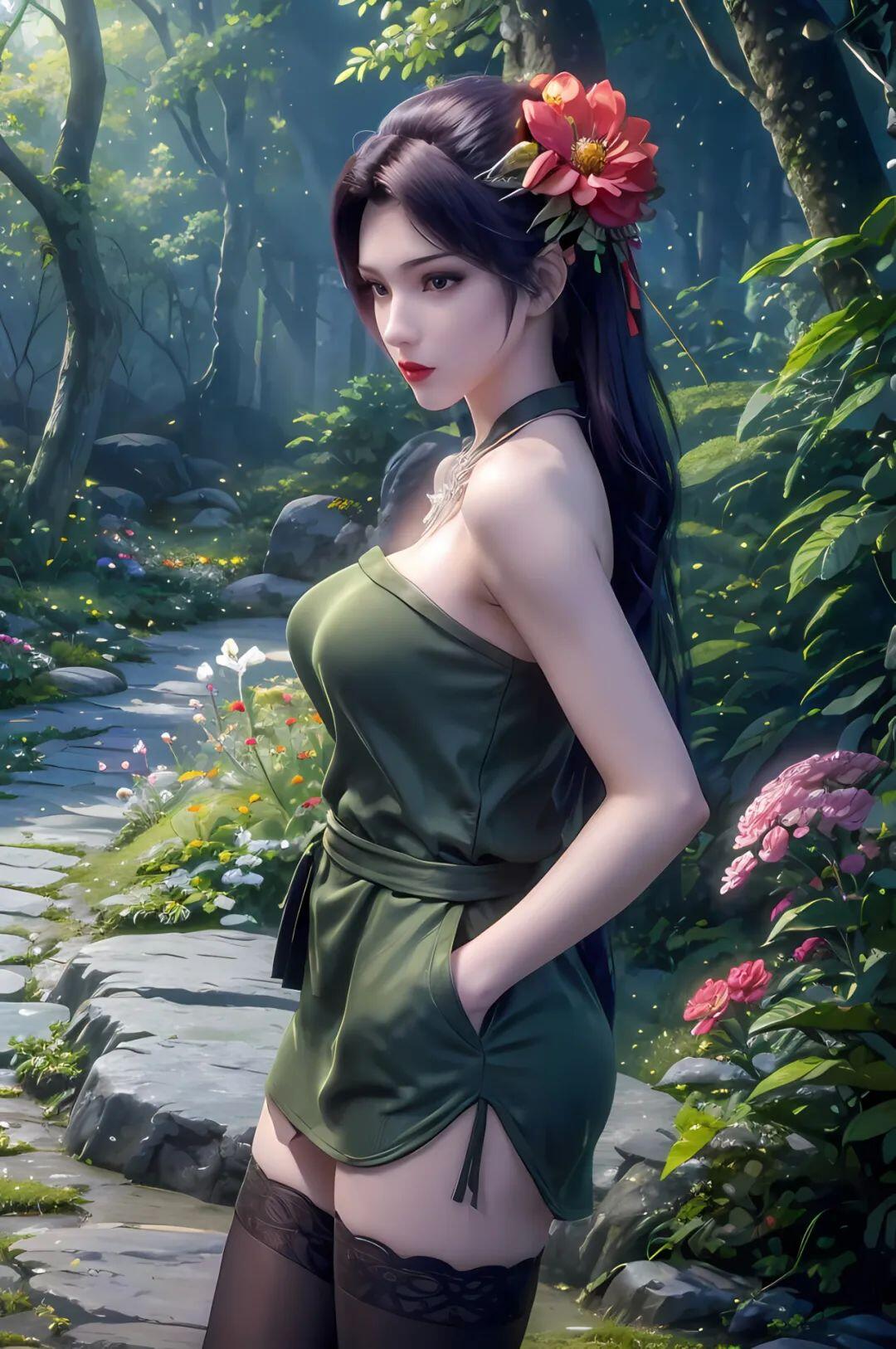 白色牡丹烟罗软纱