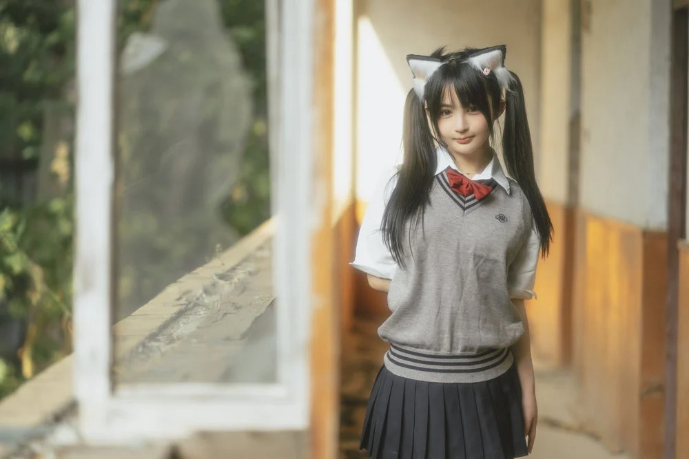 学生装扮的美女 [30P]