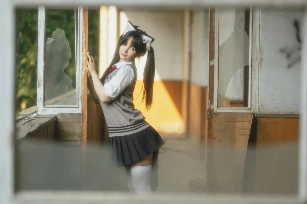学生装扮的美女 [30P]