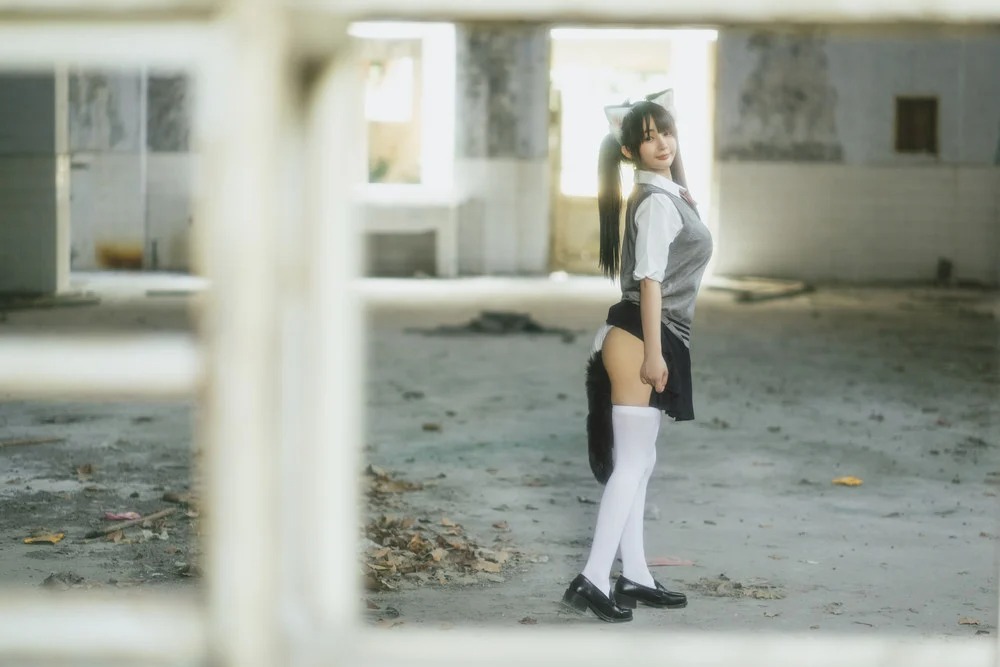 学生装扮的美女 [30P]