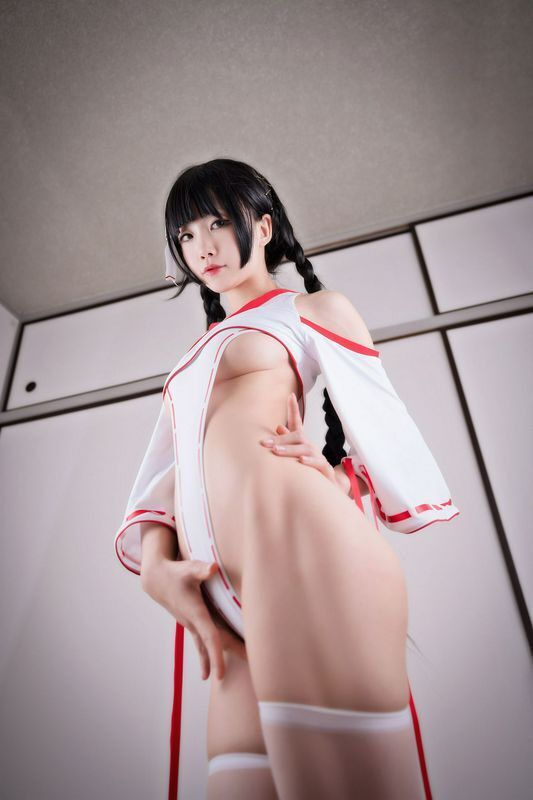 水淼aqua巫女