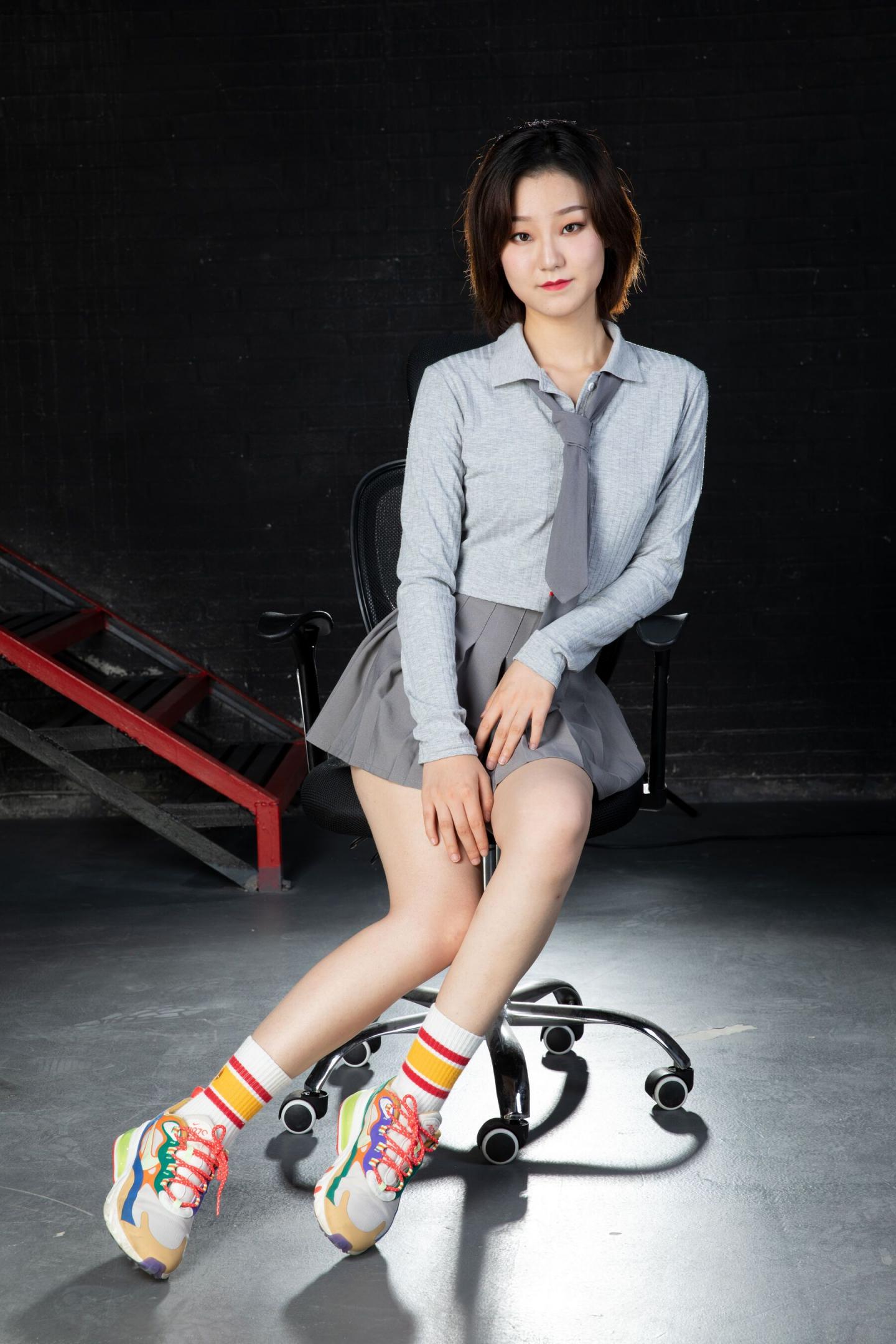 穿上JK感觉挺让人想上的