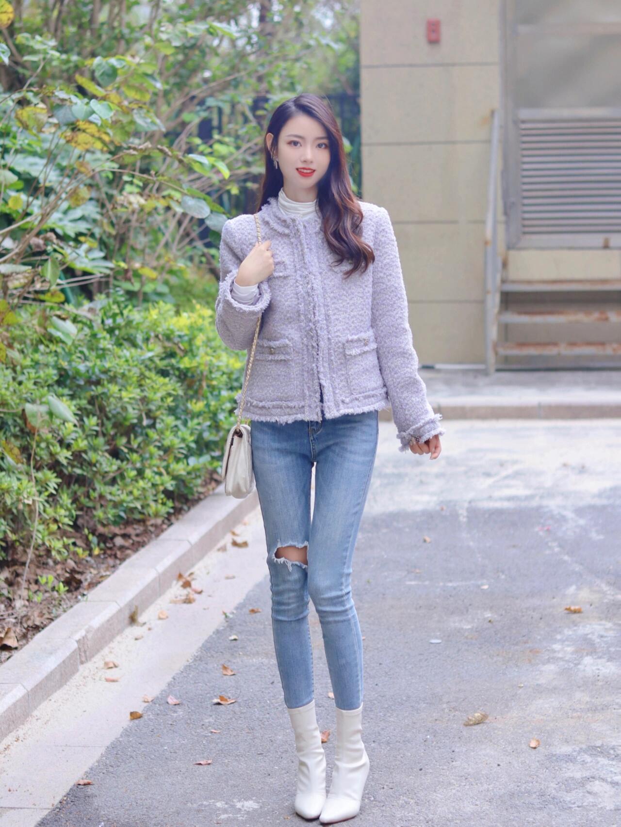 东方素女人妻的日常穿搭