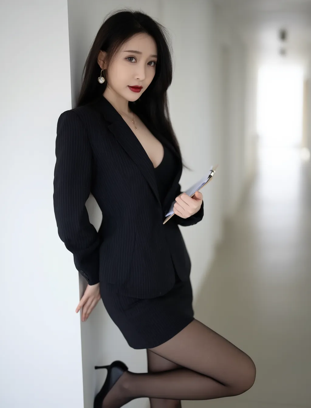 女秘书黑丝大长腿漂亮