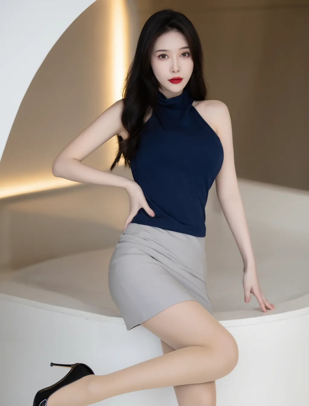 女秘书黑丝大长腿漂亮