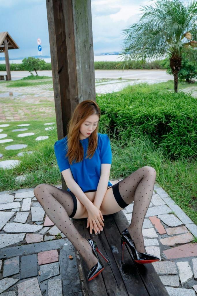 搜集的妹子图片-露出