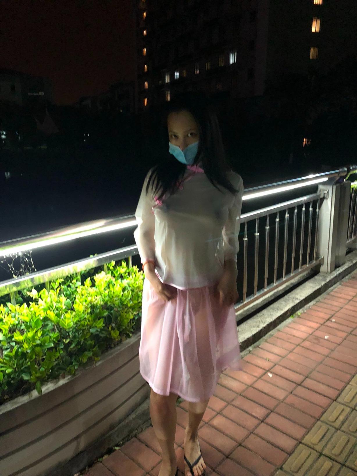 搜集的妹子图片-露出
