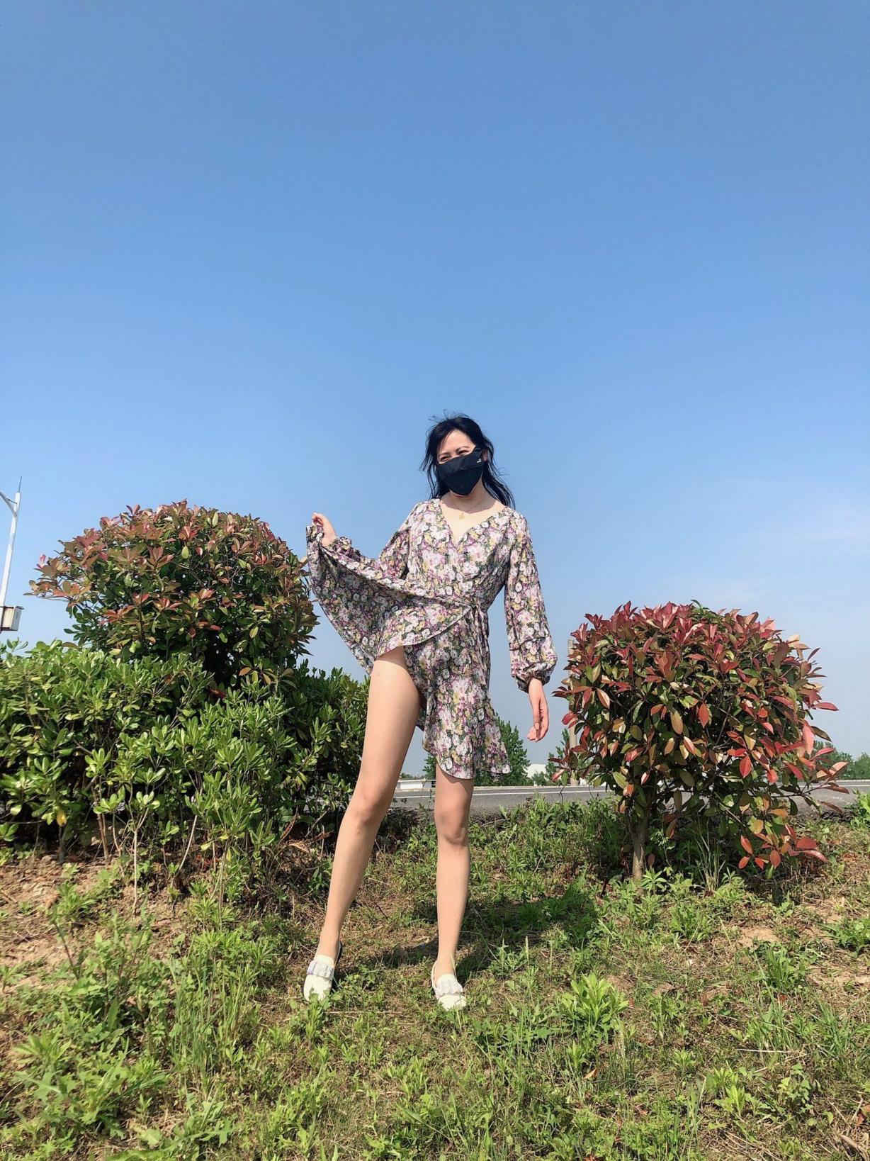 搜集的妹子图片-露出