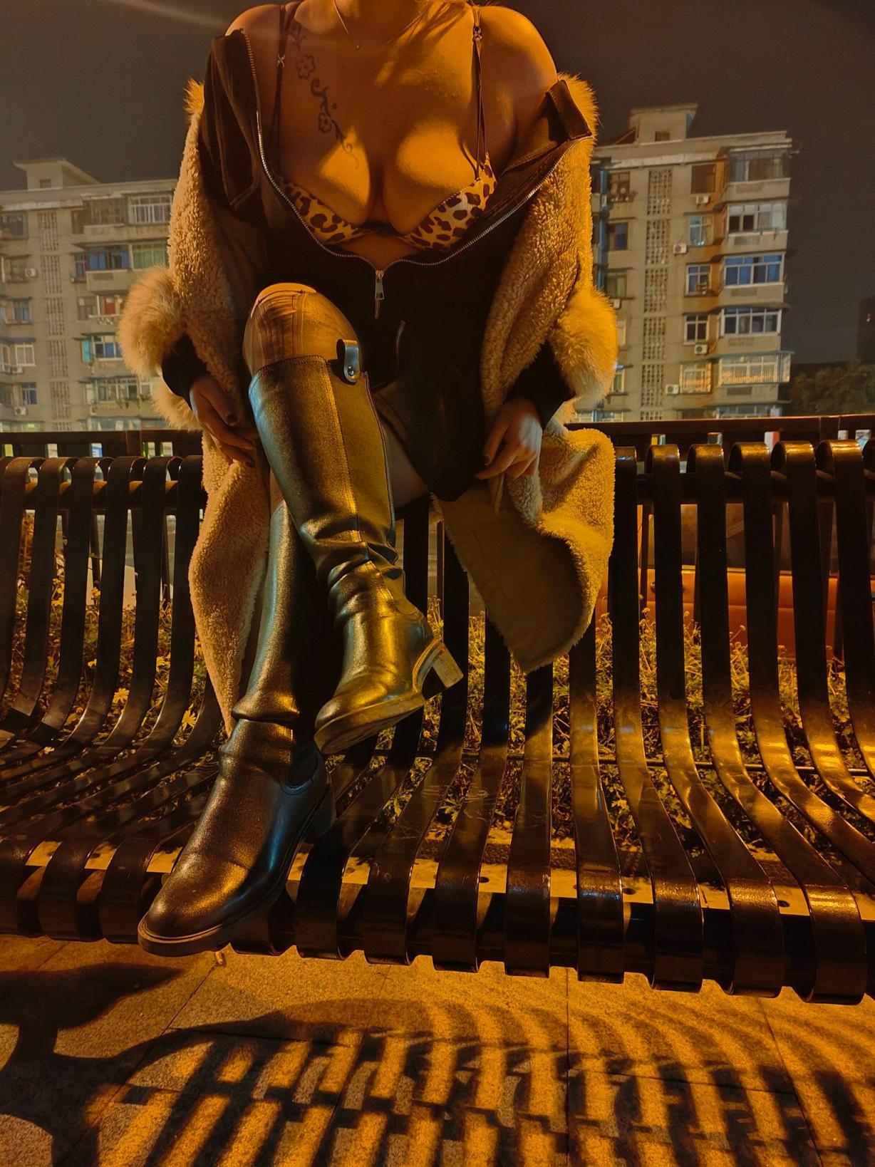 搜集的妹子图片-露出