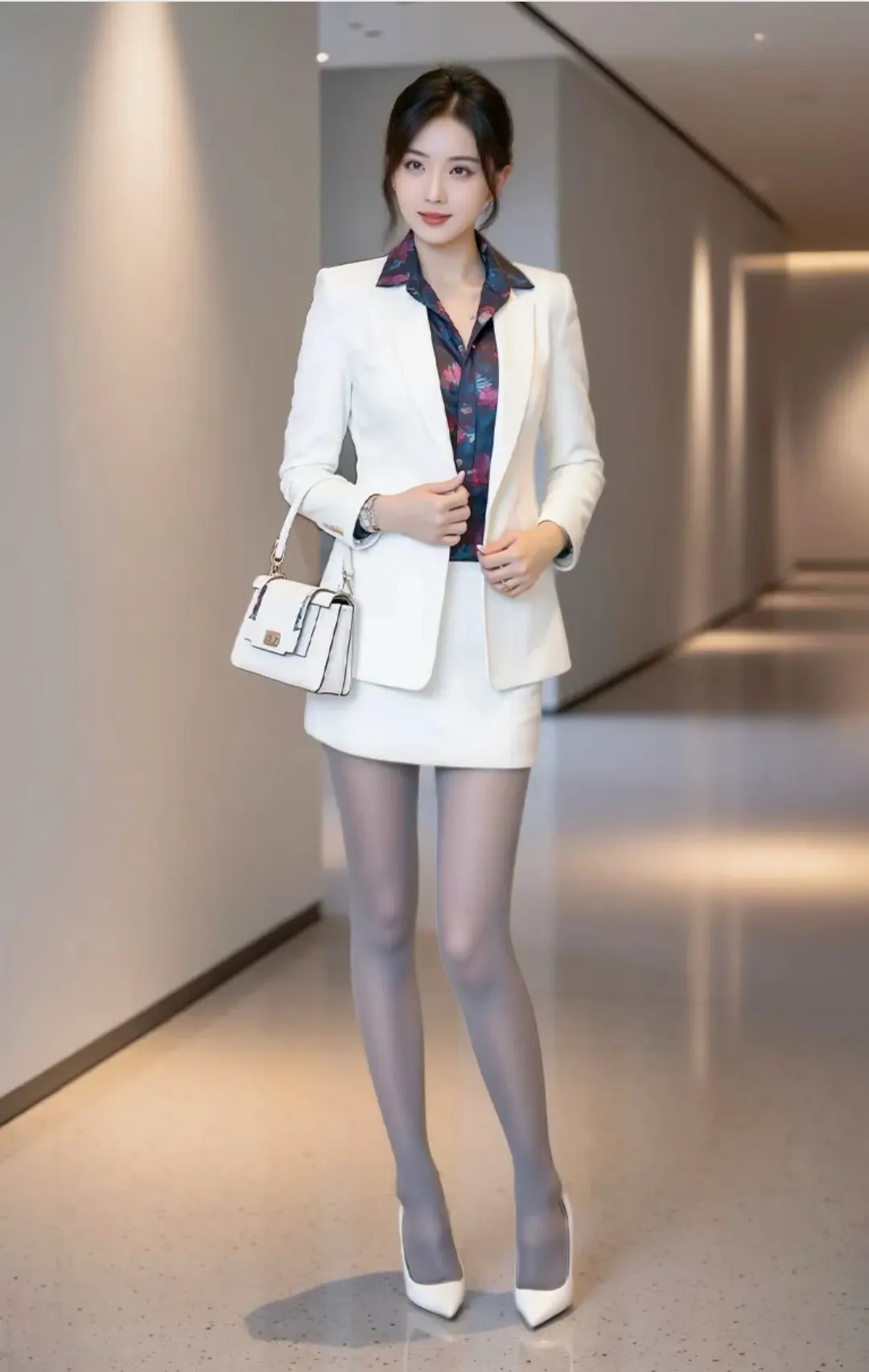 超有味道的黑丝秘书