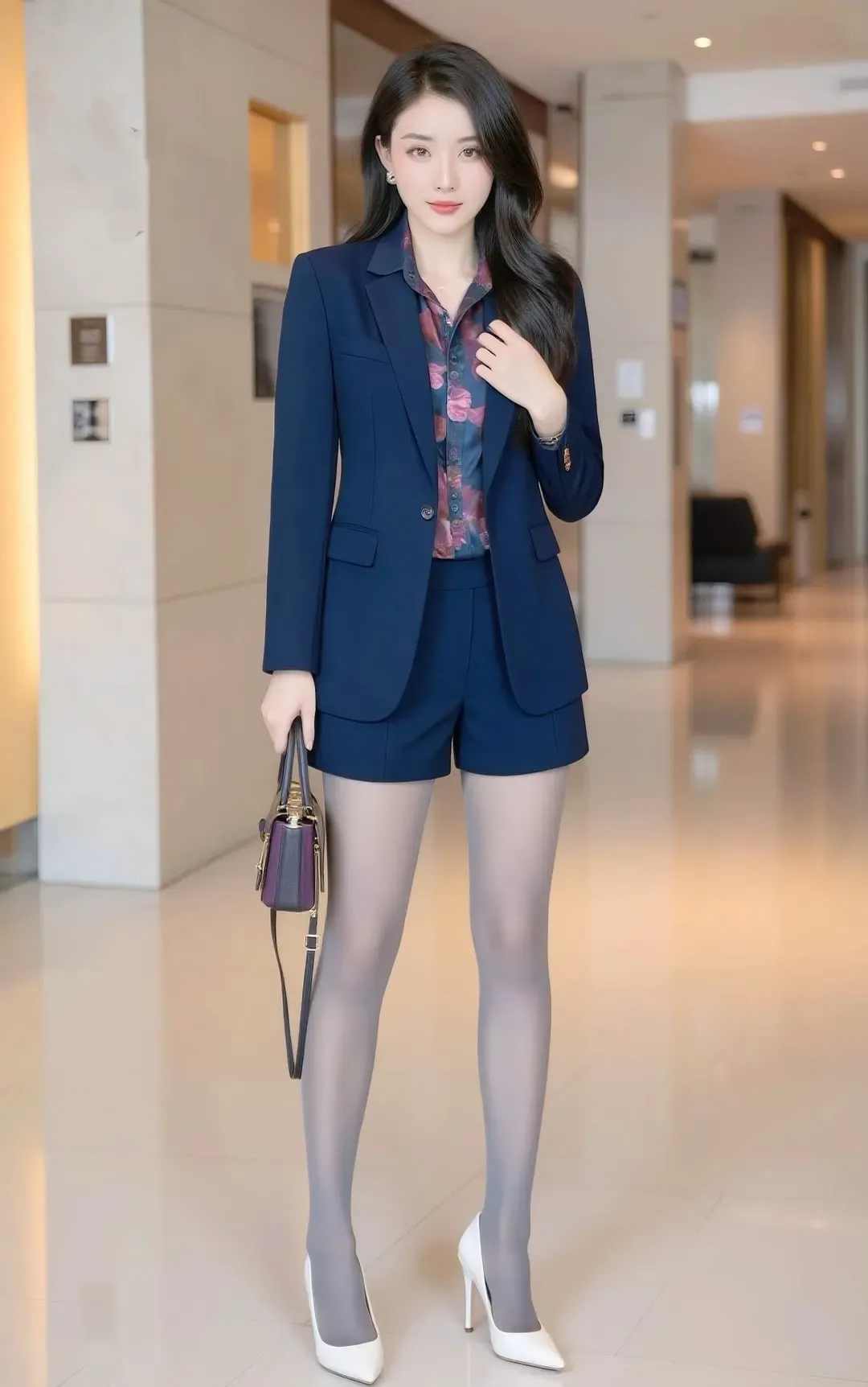 超有味道的黑丝秘书