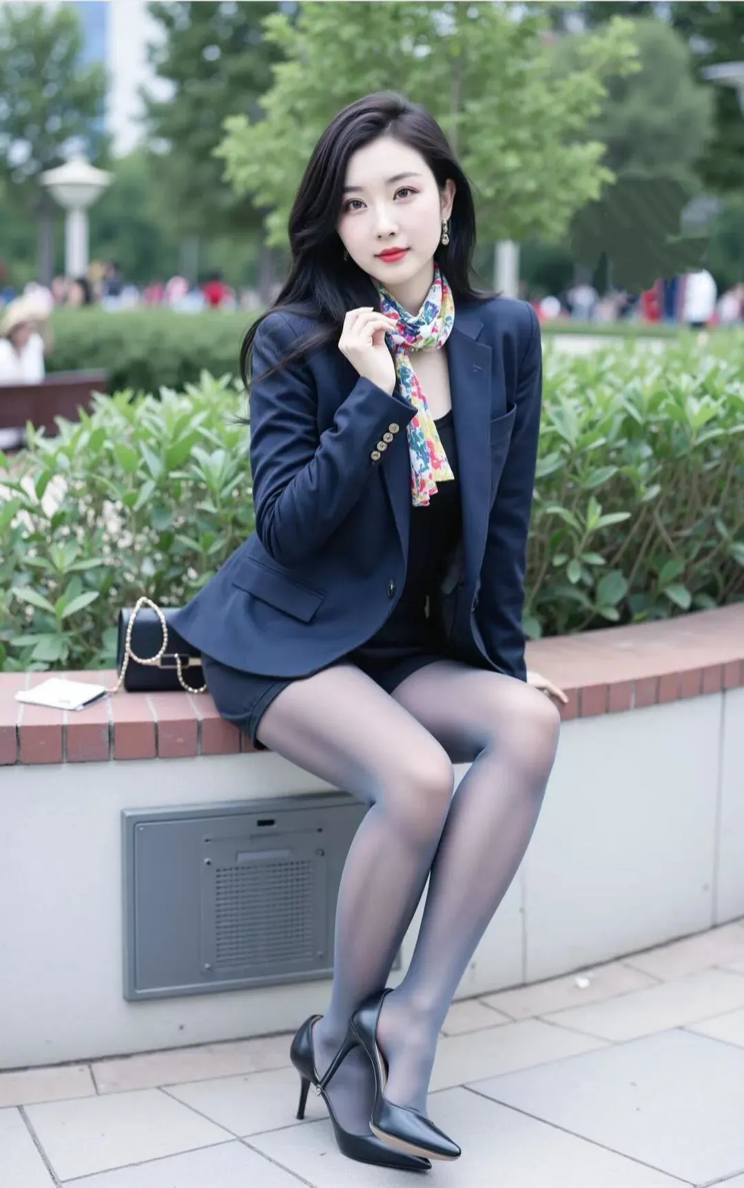 超有味道的黑丝秘书