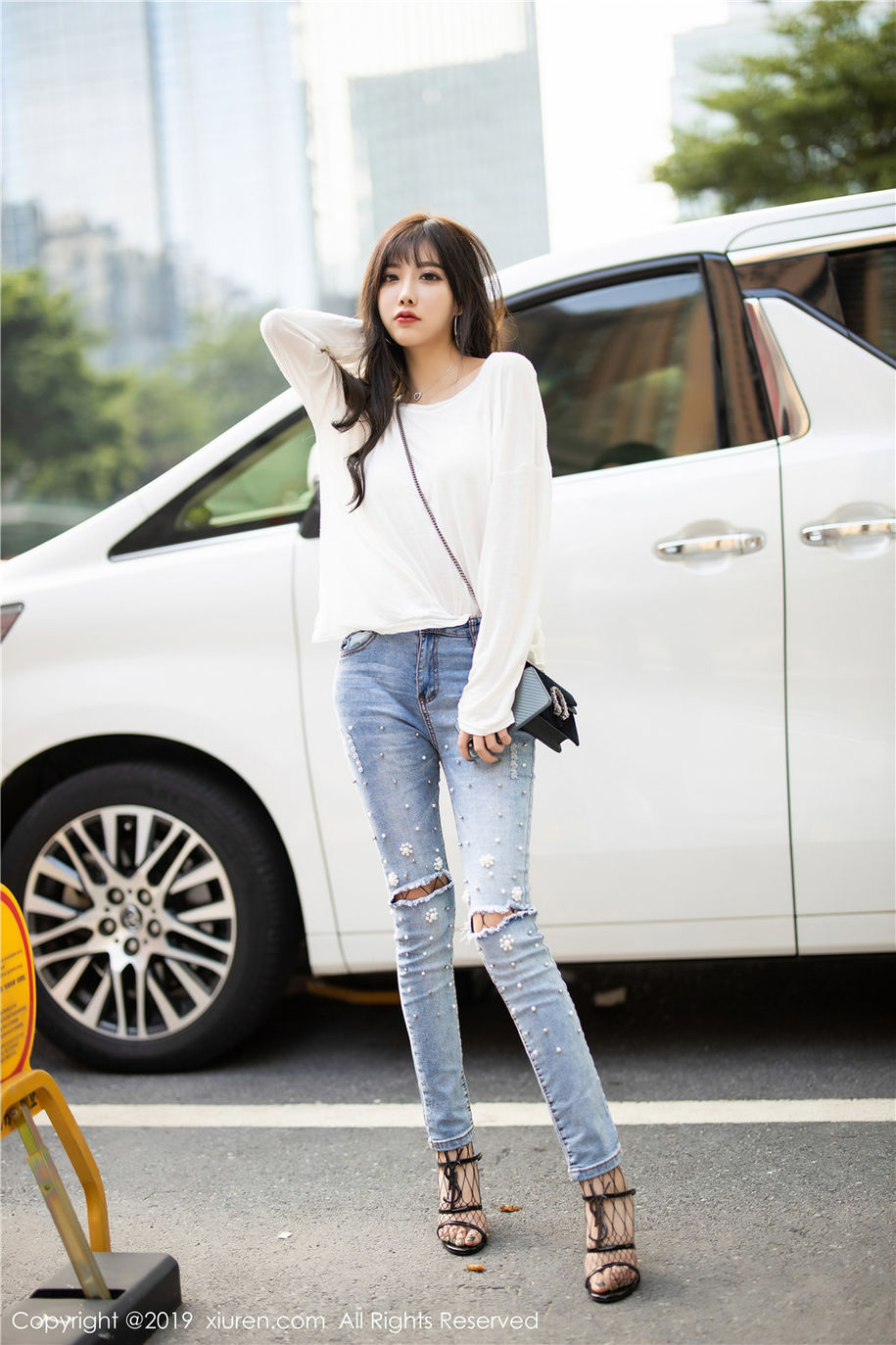 杨晨晨小甜心性感不羁风情写真