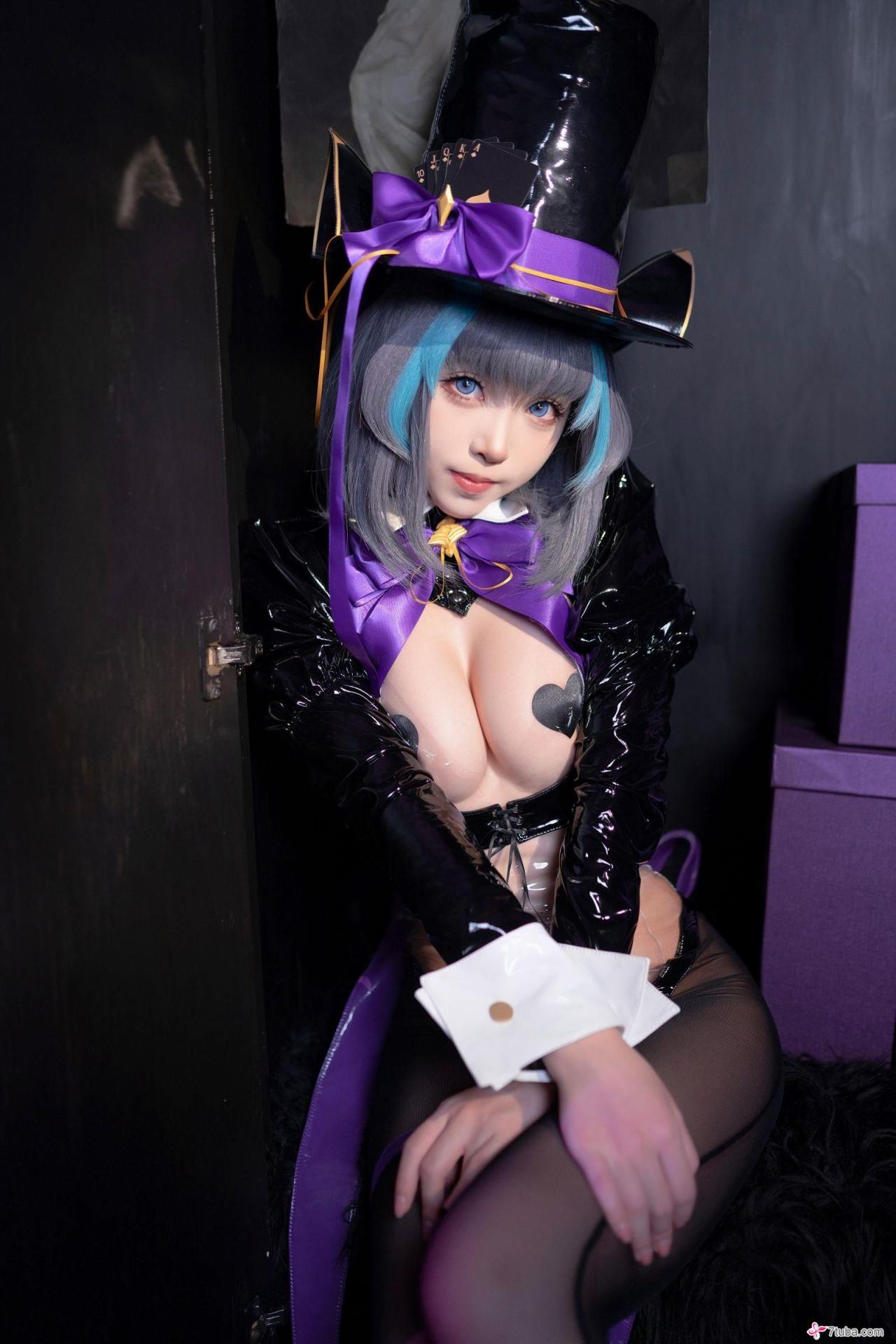 性感美图 紫色幻境