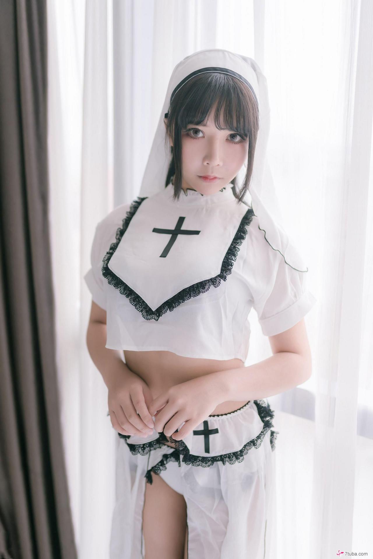 性感美图 纯白修女