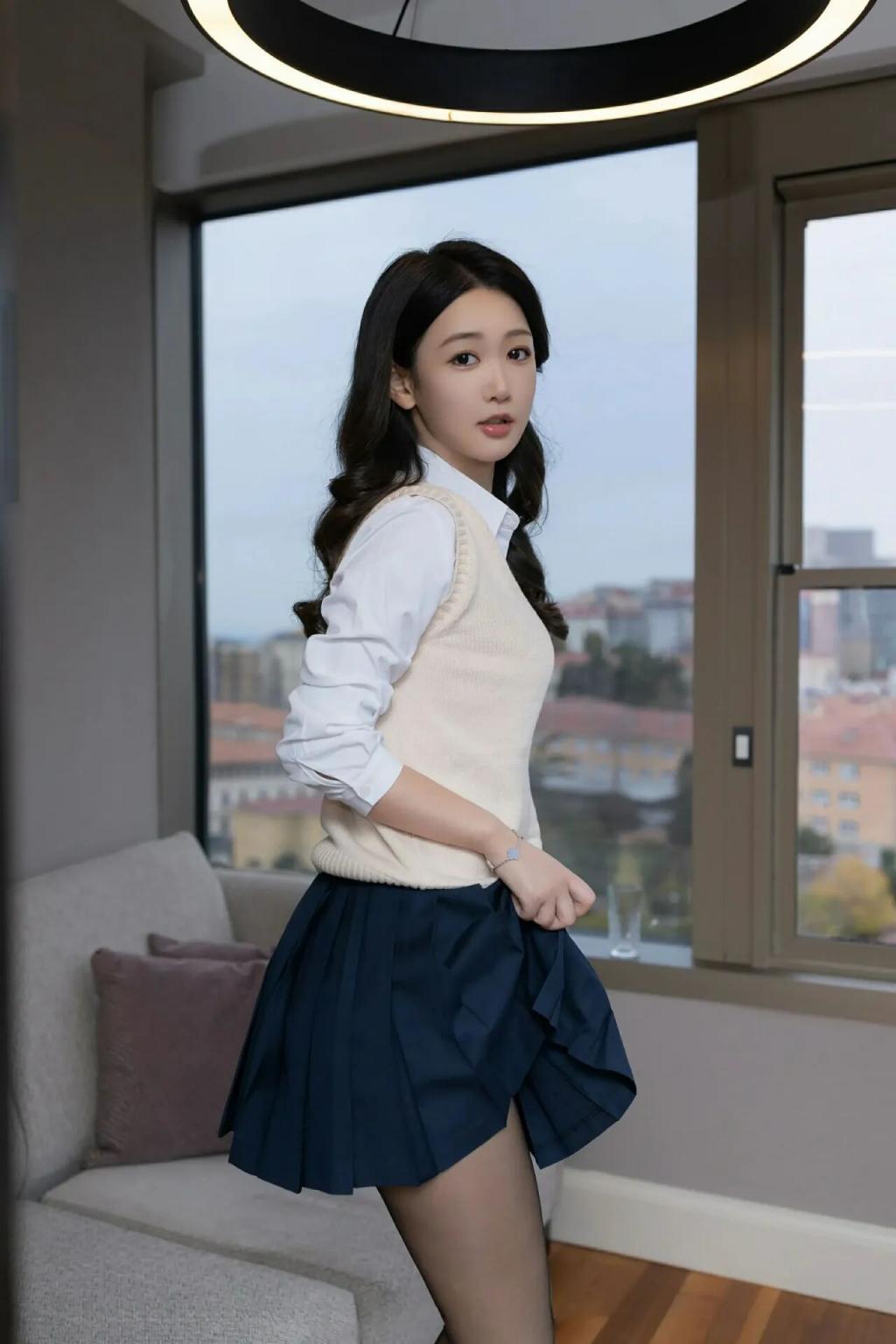 身材高挑的小姐姐