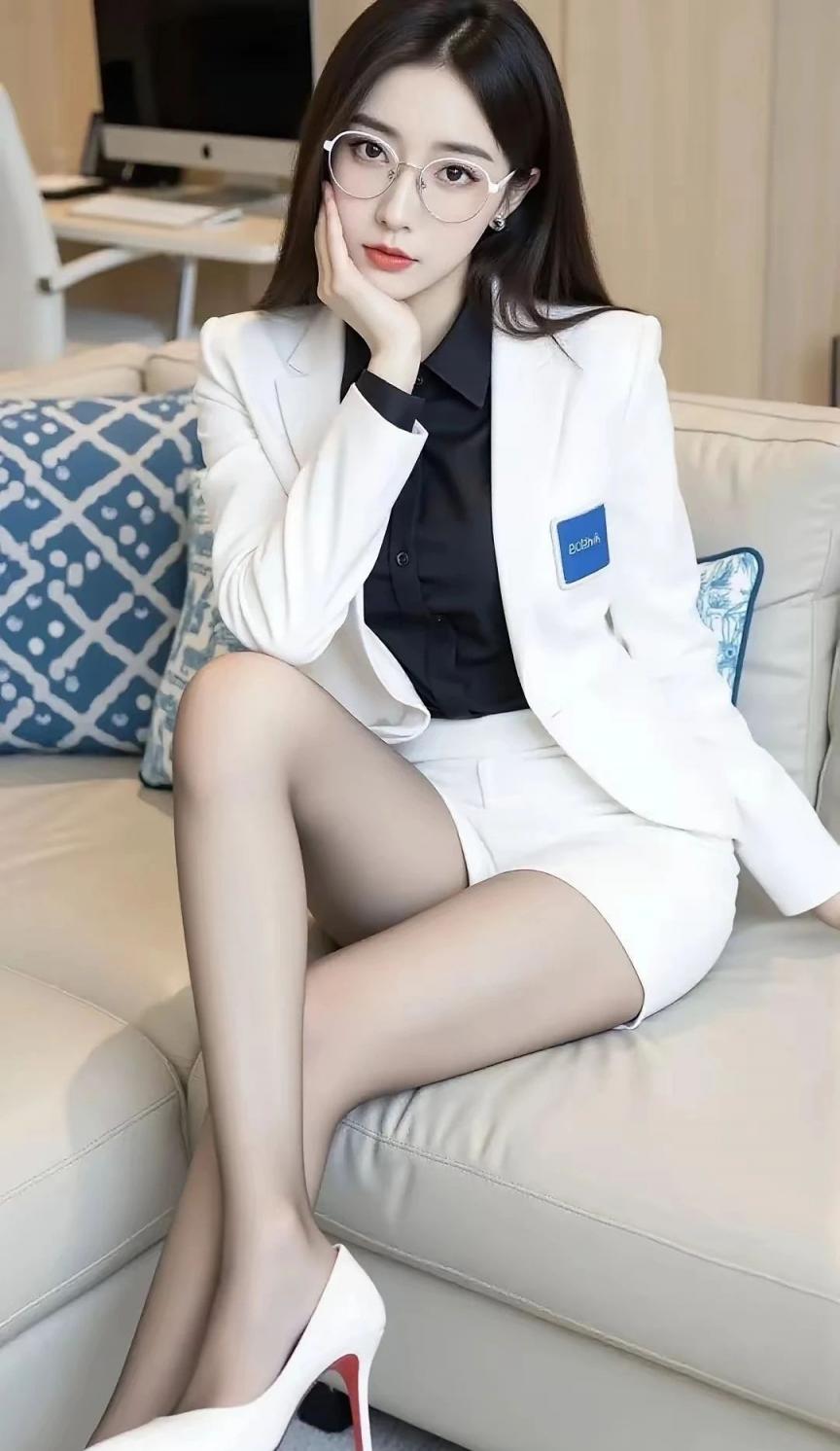 满屏漂亮大长腿