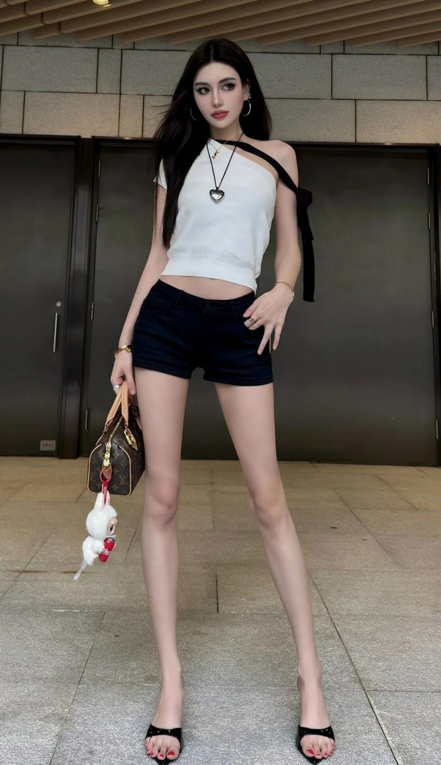 纤腰大长腿完美曲线