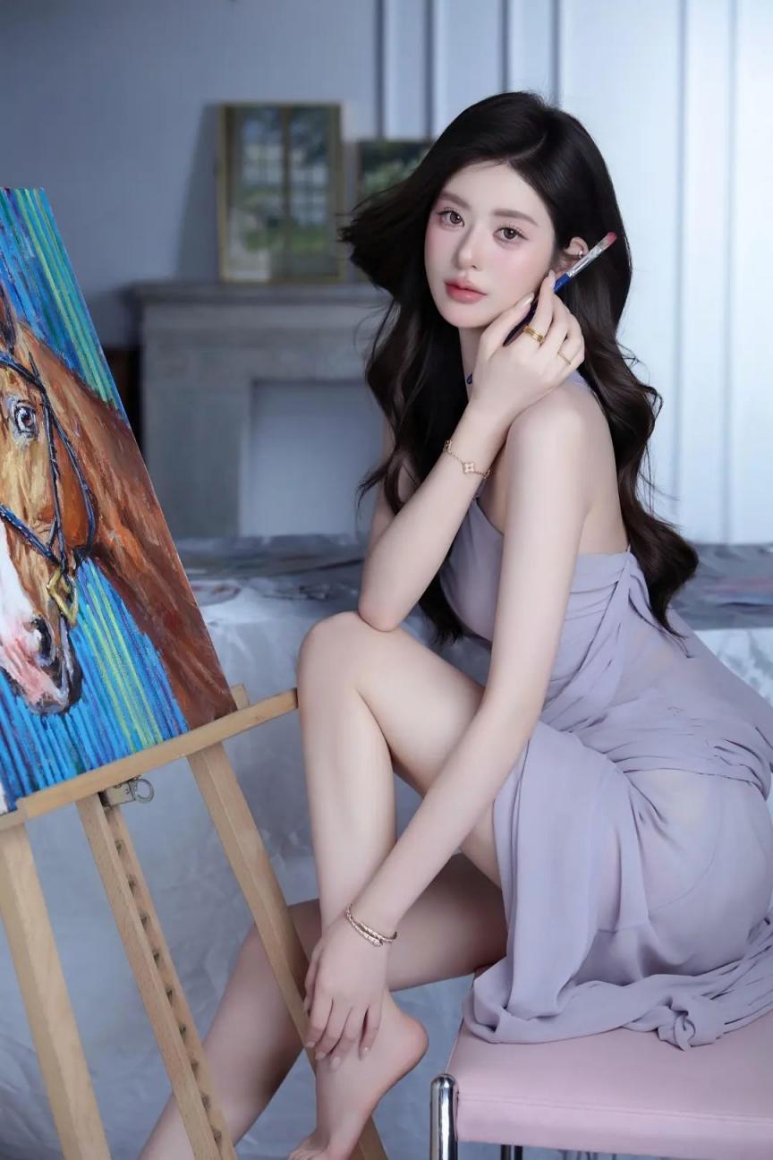 大长腿身材太顶了