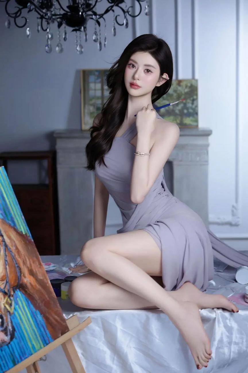 大长腿身材太顶了