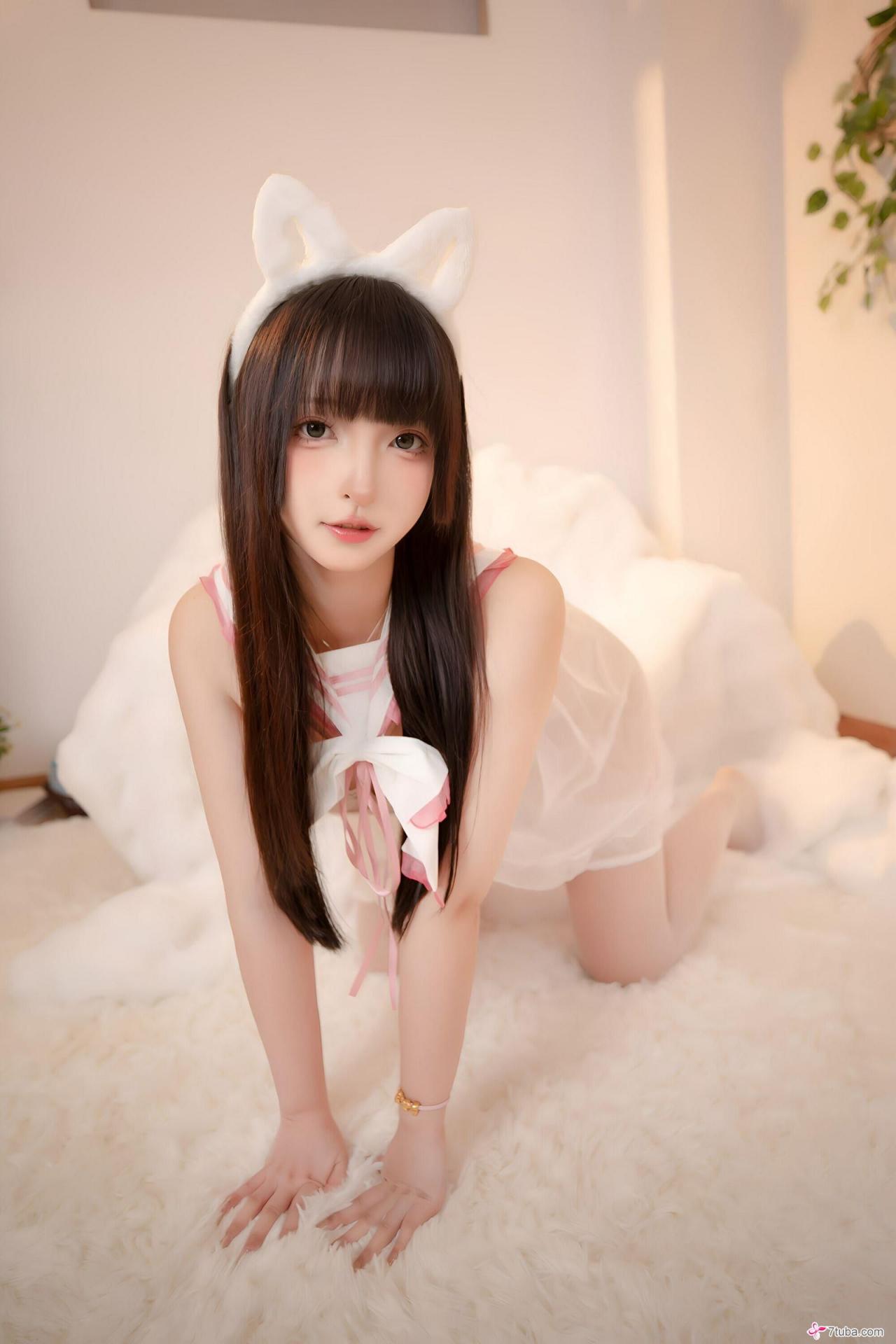 白猫公主性感美图