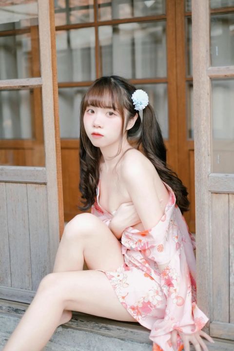 可可小白兔 夏日浴衣 純慾粉嫩少女