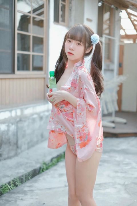 可可小白兔 夏日浴衣 純慾粉嫩少女
