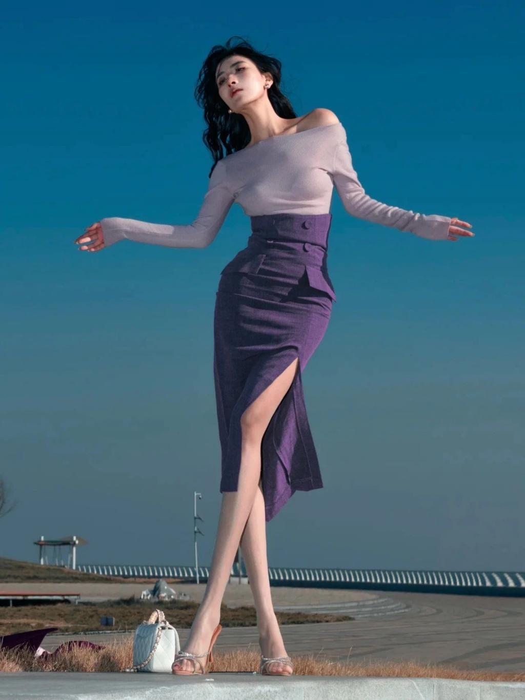 曲线婀娜，黑丝大长腿[57P]