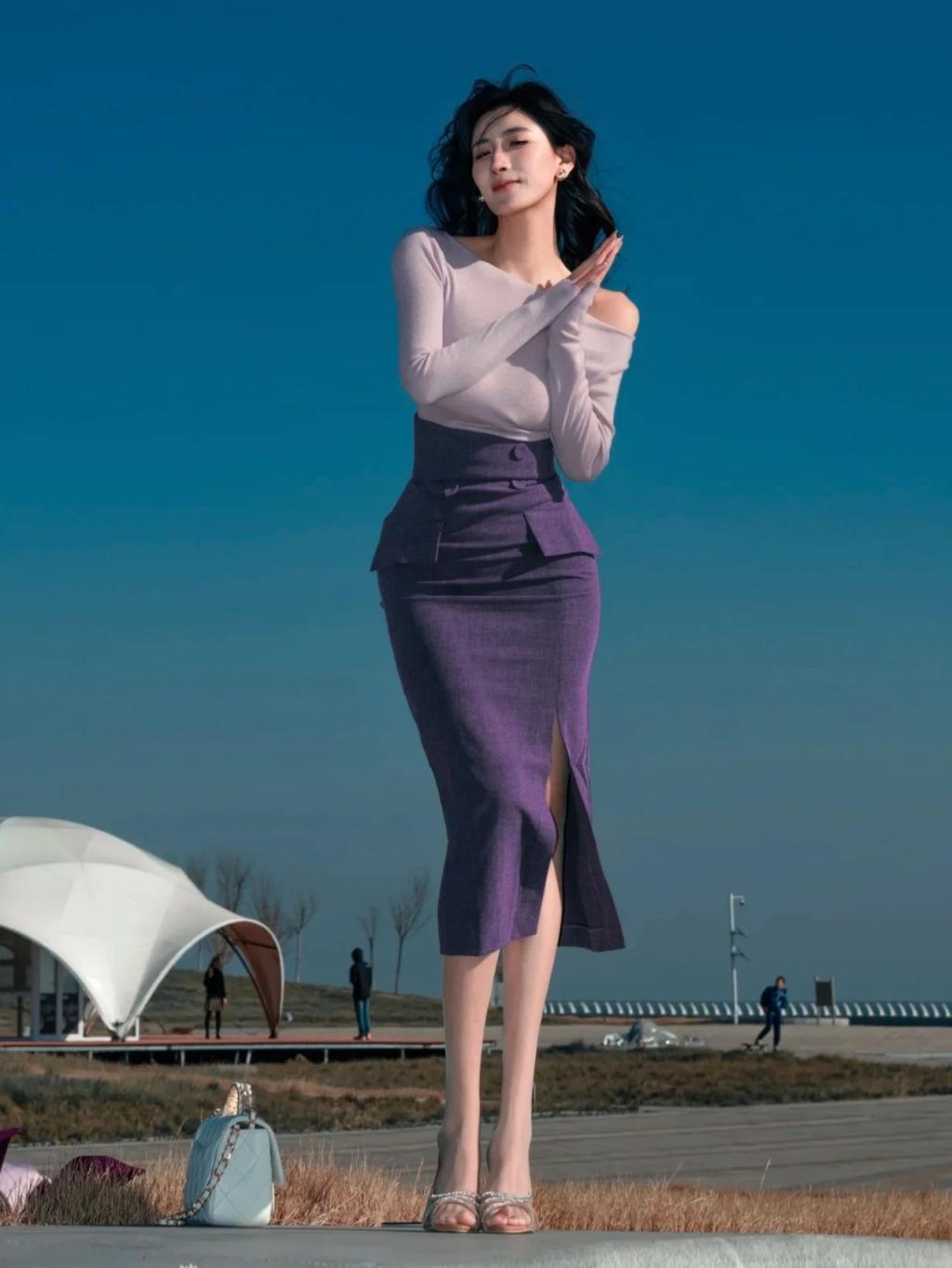 曲线婀娜，黑丝大长腿[57P]