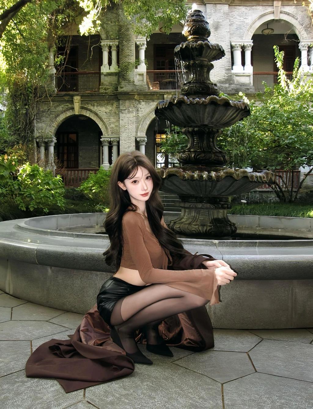 曲线婀娜，黑丝大长腿[57P]