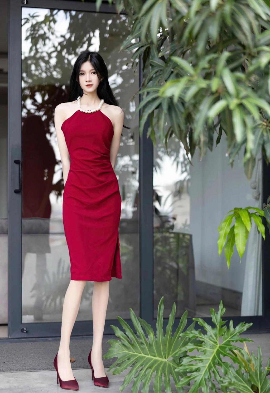 纤腰美腿，身材太棒了