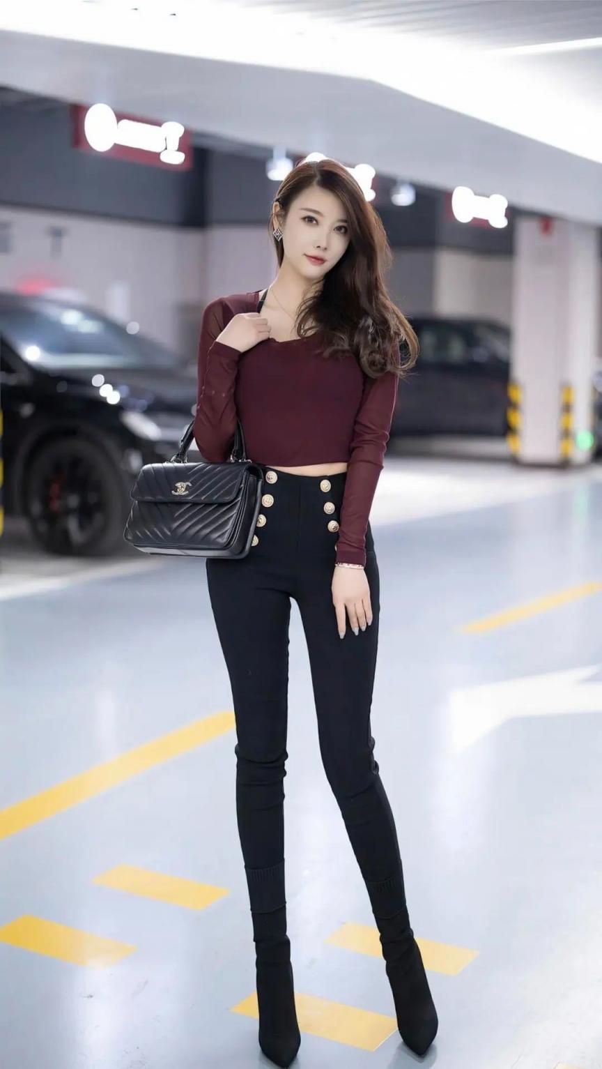 翘臀紧身牛仔裤[78P]