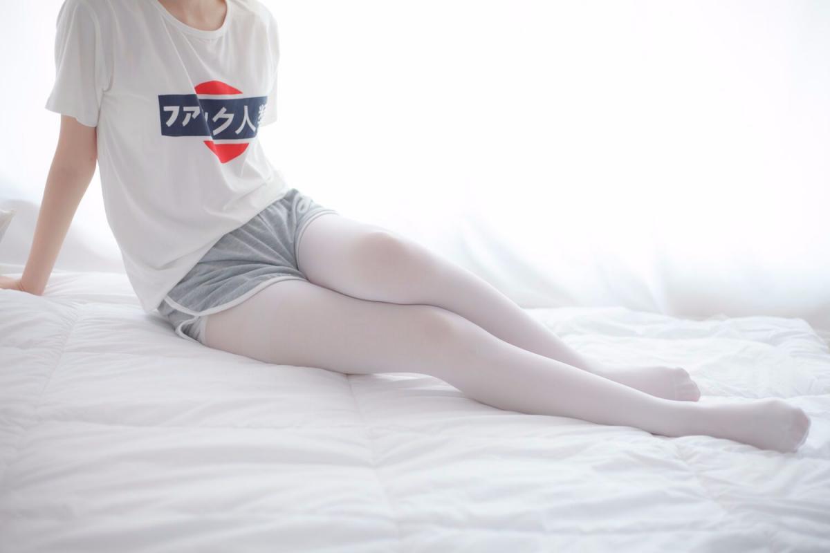 少女秩序写真 白丝休闲短裤