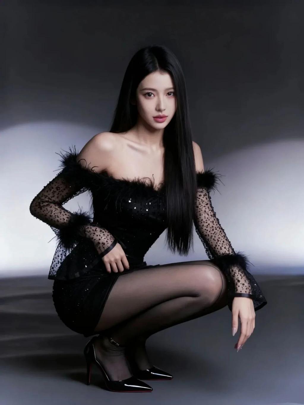 黑丝大长腿，谁看谁迷糊